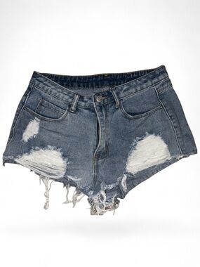 Denim Micro Jean Shorts
